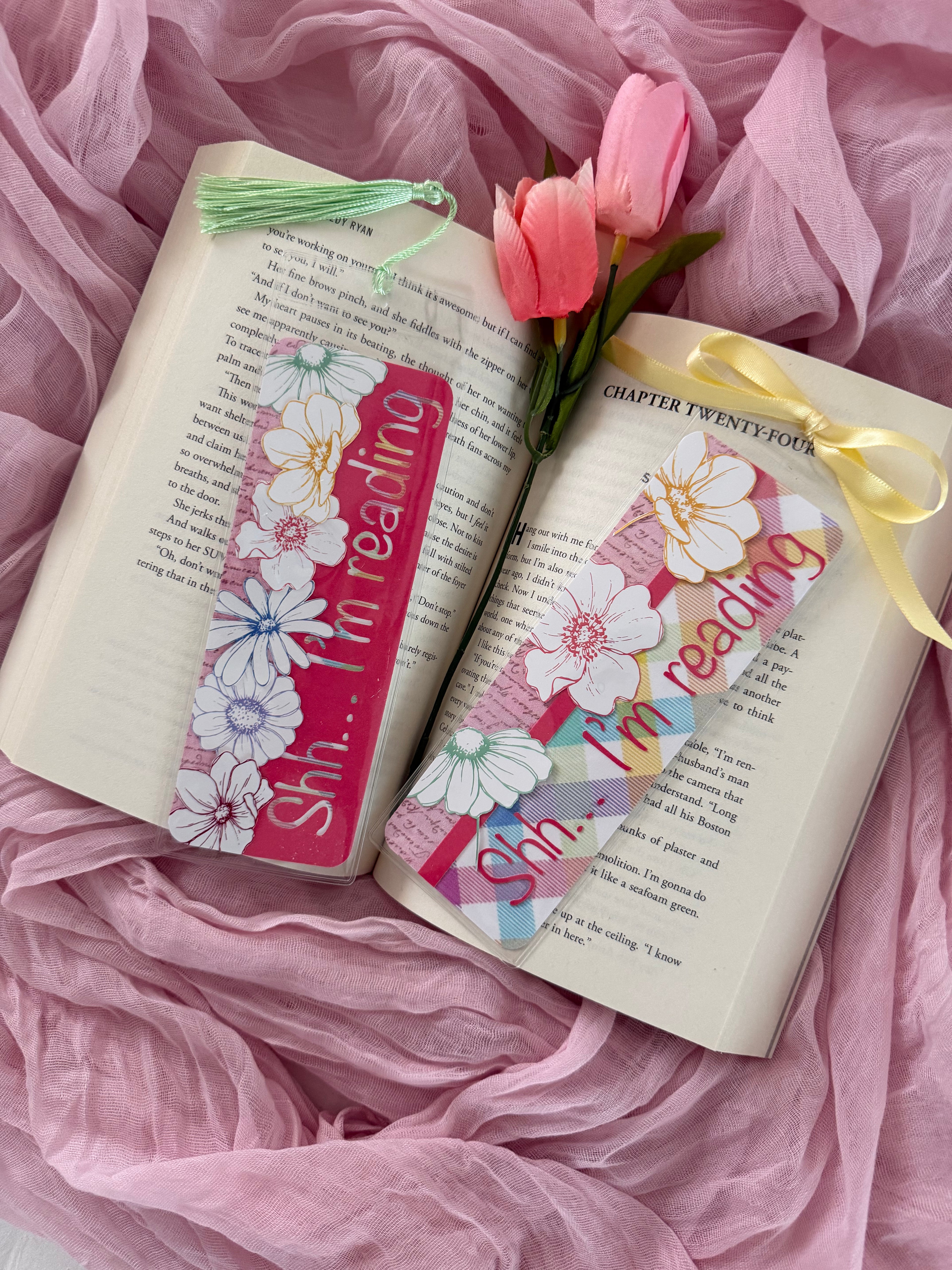 Shh. I'm Reading Bookmark