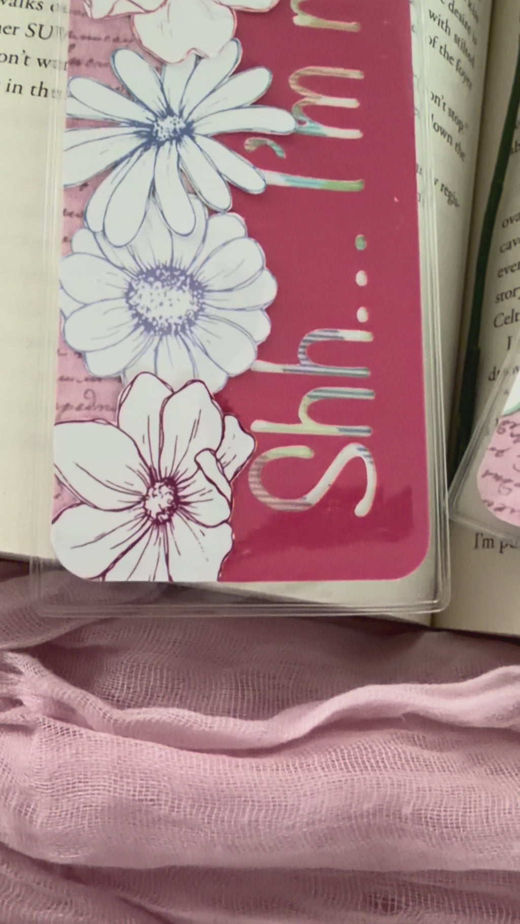 Shh. I'm Reading Bookmark